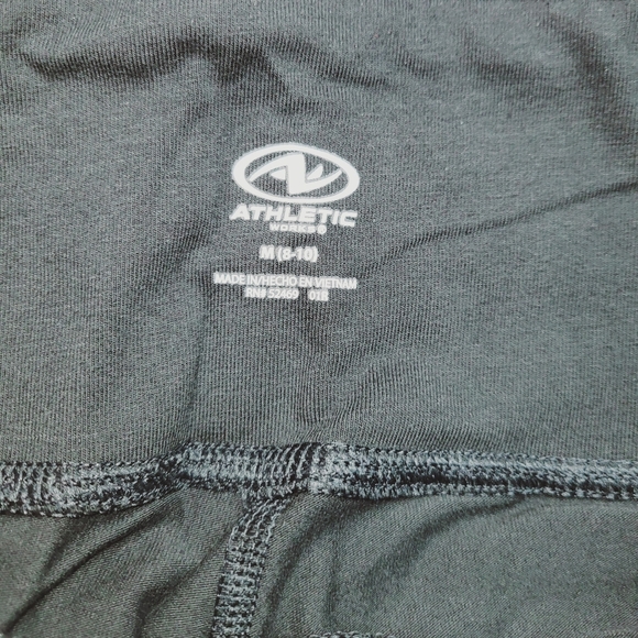 Moisture Wicking Athletic Works Black Pant Size M - Picture 3 of 8
